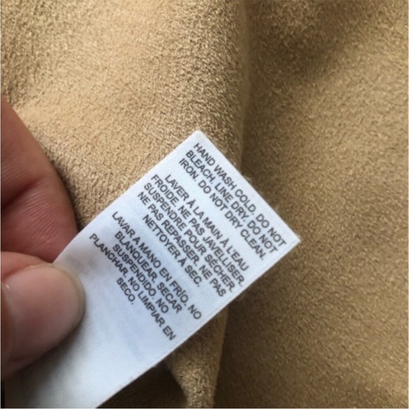 Dynamite Camel Fringe Women's Open Front Lightweight Blazer - Picture 9 of 9